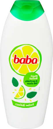 Baba Tusfürdő menta és zöldcitrom illattal 750 ml