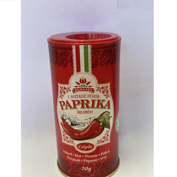 Csípős Pirospaprika (fűszerpaprika) Díszdobozban 70g