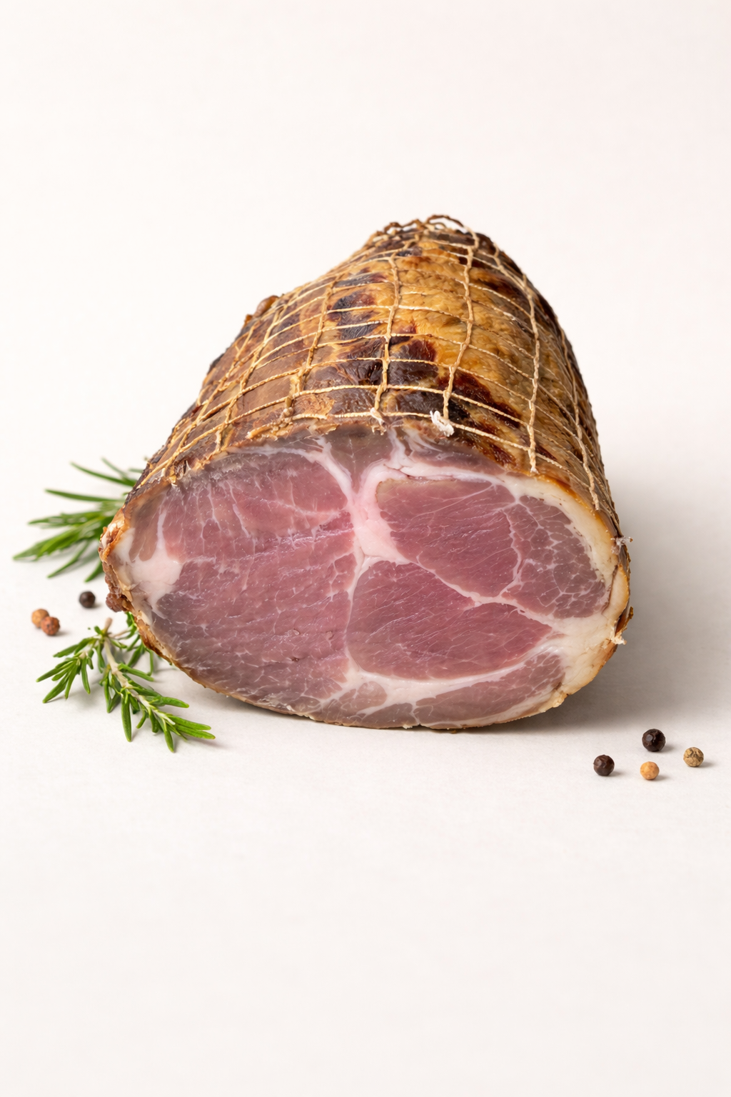 Házi Füstölt Kötözött Sertéstarja