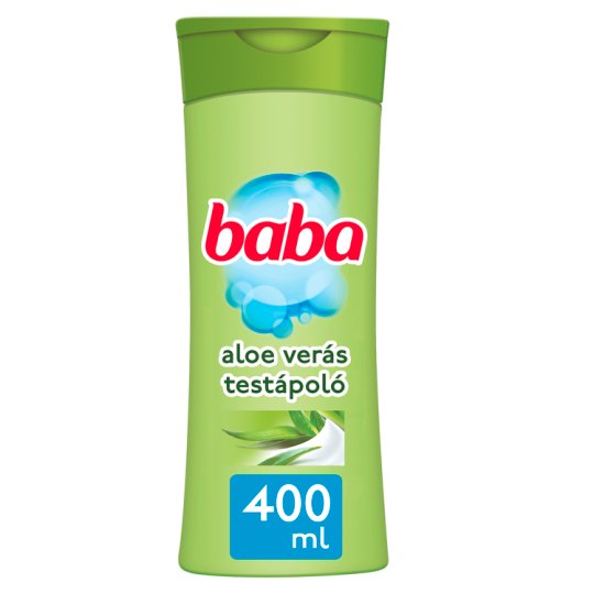 Baba aloe verás frissítő testápoló 400ml