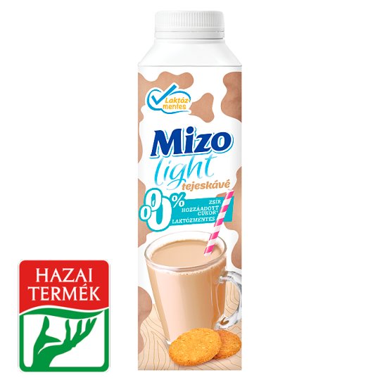 Mizo Light Laktózmentes Tejeskávé 450ml