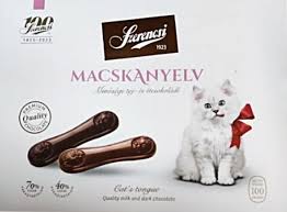Szerencsi Macskanyelv Tej és Étcsokoládé 100g