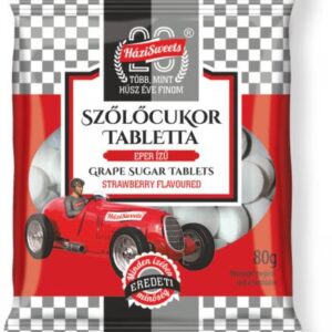 Szőlőcukor Epres 80g