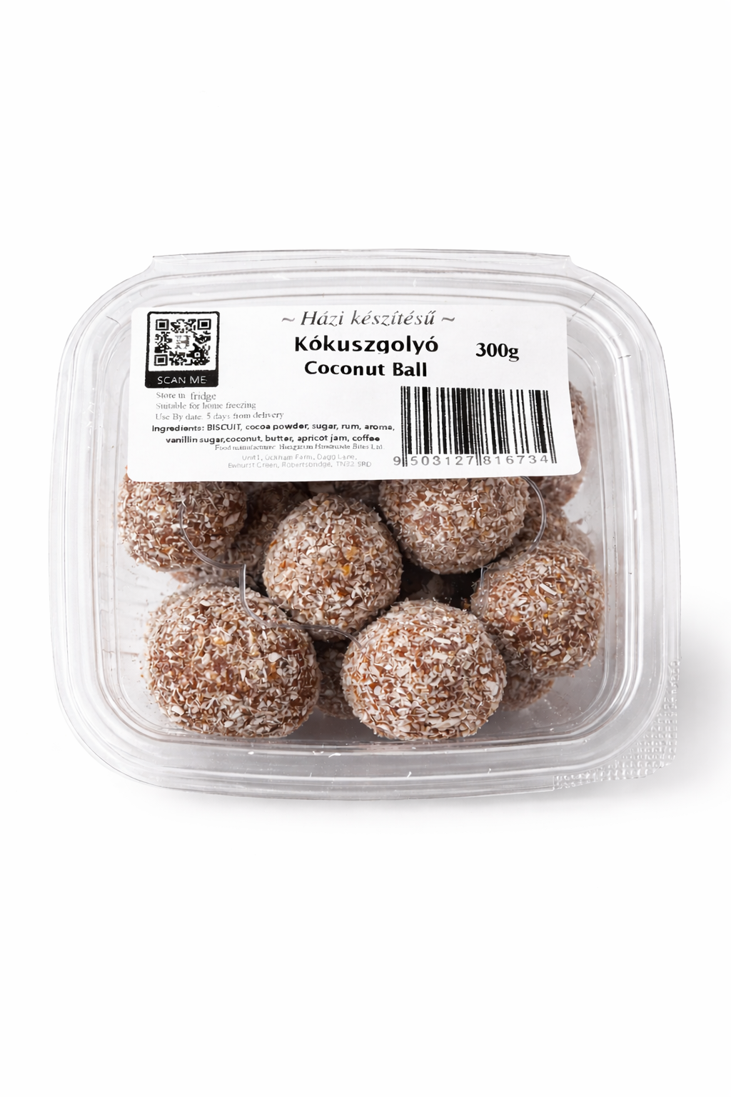 Házi Kókuszgolyó 300g