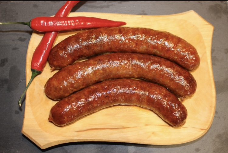 Sütnivaló házi CSÍPŐS kolbász 500g