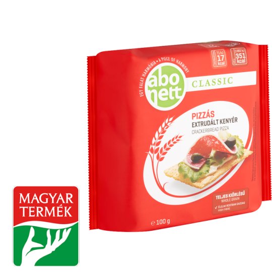 Abonett Pizzás extrudált kenyér 100g
