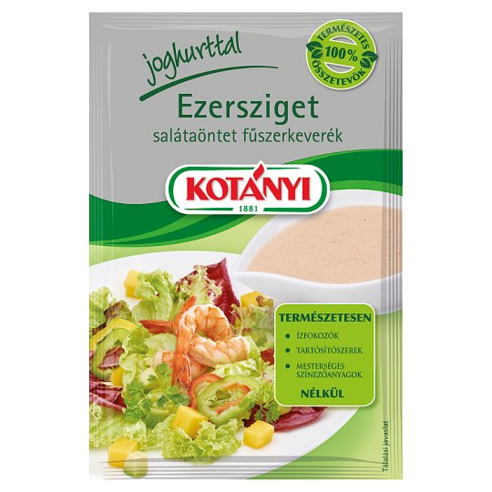 Kotányi Ezersziget Salátaöntet Fűszerkeverék 13g