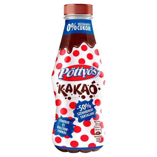 Pöttyös kakaó 0% hozzáadott cukorral 300ml
