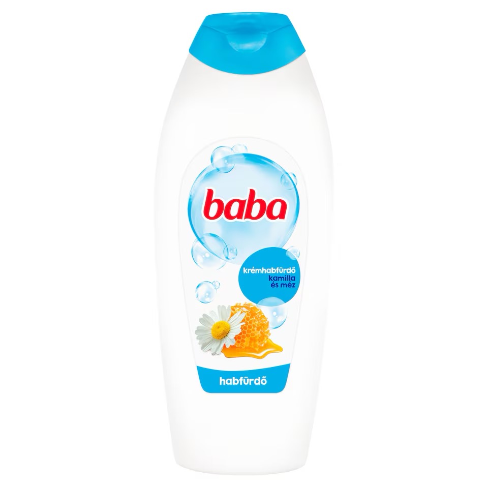 Baba Krémhabfürdő kamilla & méz, 750 ml