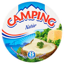 Camping kördobozos sajt Natúr 140g Kőröstej