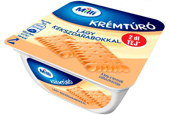 Milli kekszes krémtúró 90g