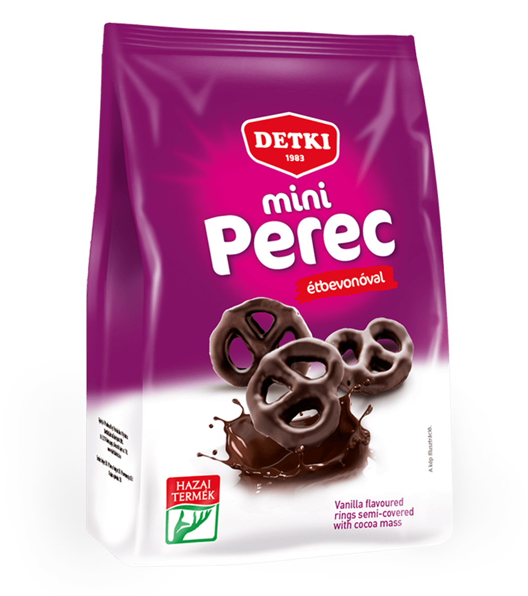 Detki Csokoládés Perec 160g