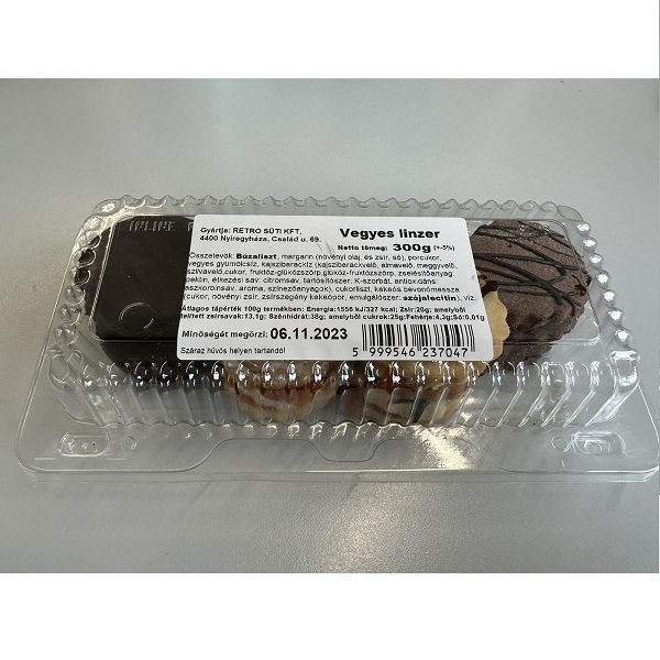 Retro Vegyes Linzer 300g