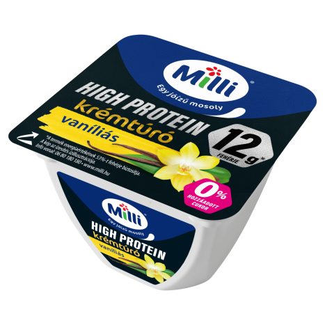 Milli Krémtúró High Protein Vaniliás 150g