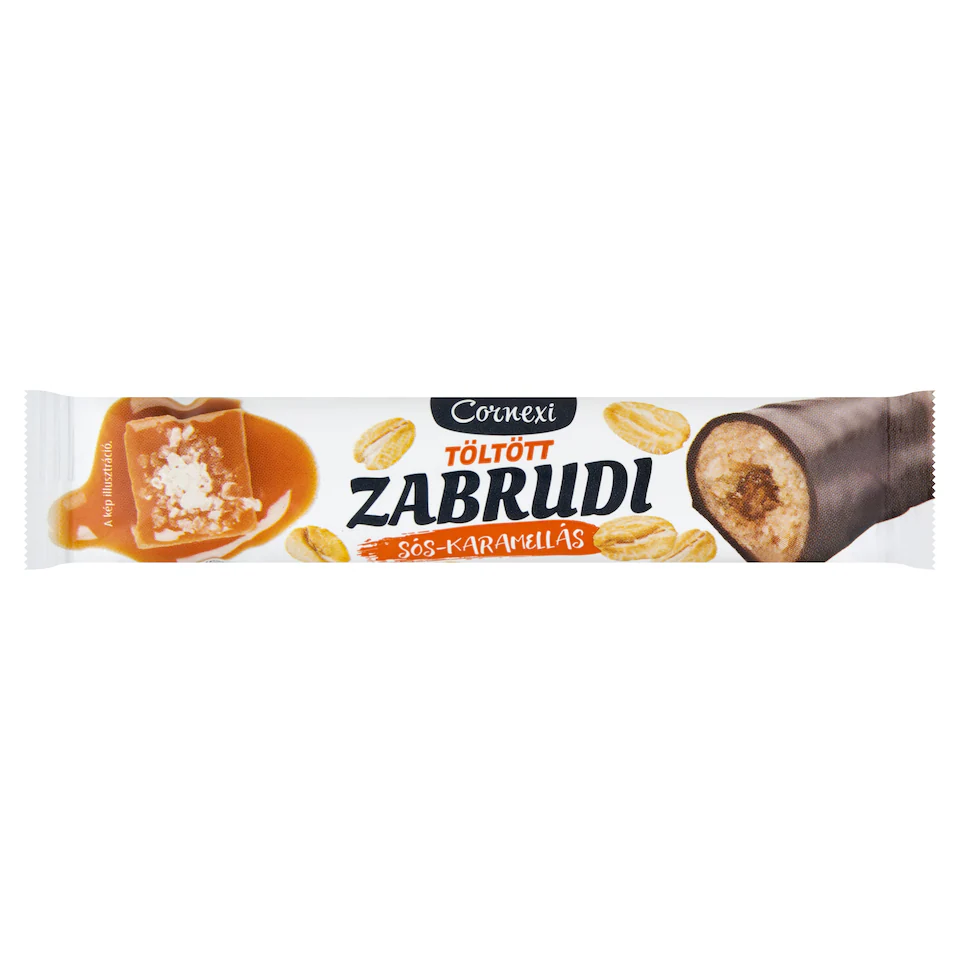 Cornexi Sós-Karamellás Töltött Zabrudi 30 g