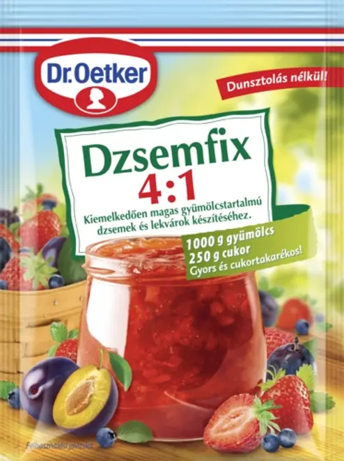 Dr Oetker Dzsemfix 4:1 20g