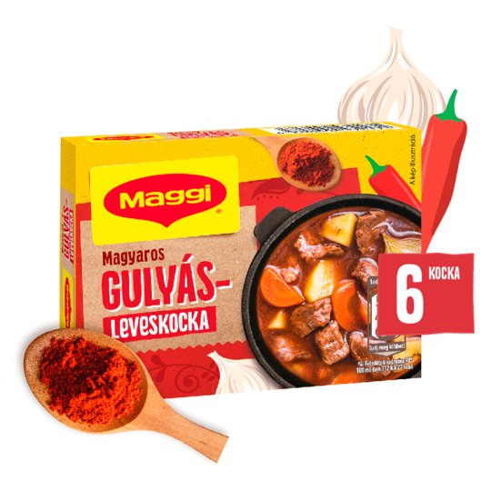 Maggi Gulyásleveskocka 6db-os