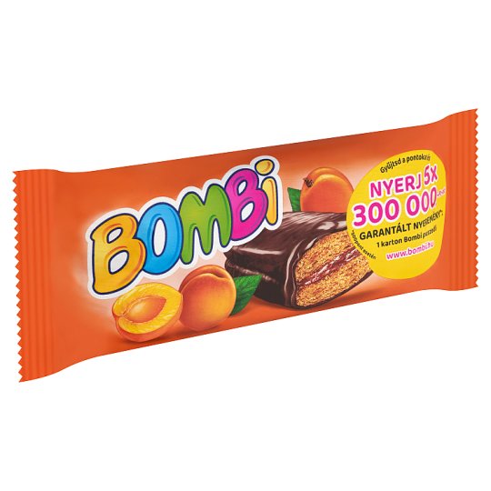 Bombi Sárgabarackos 45g