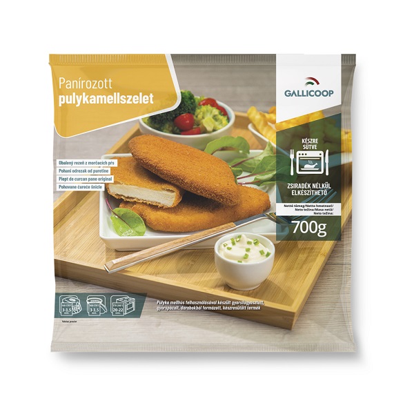 Gallicoop Pulykamellszelet 700g