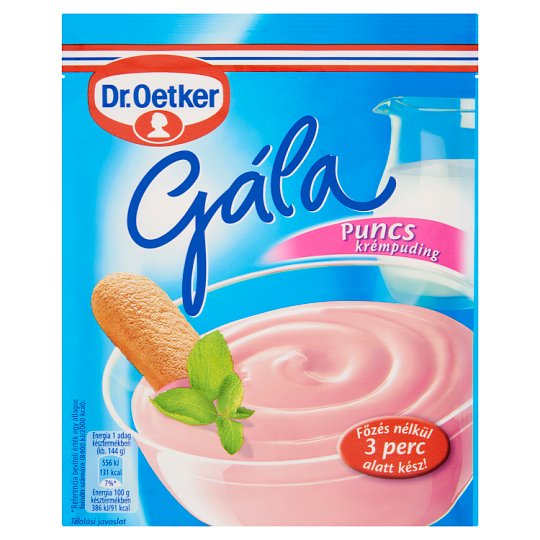 Dr. Oetker Gála puncs krémpudingpor 78g