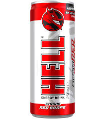 Hell Strong Piros Szőlő 250ml