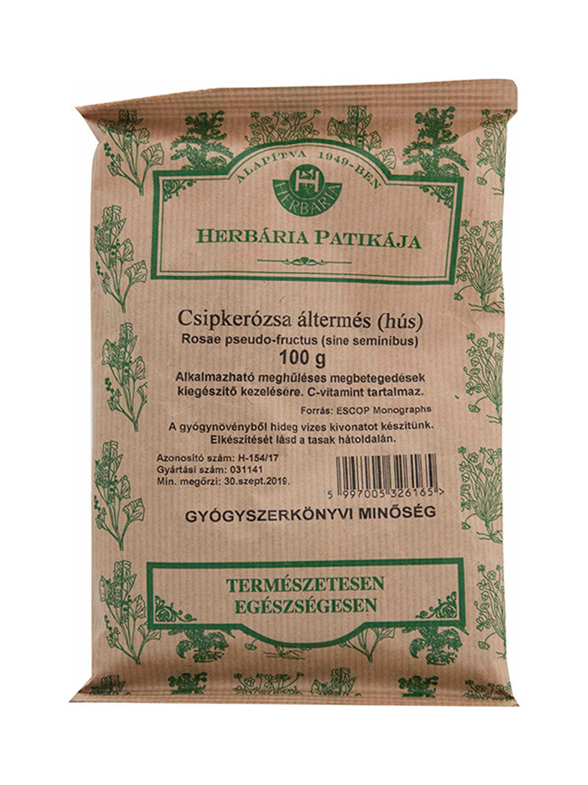 Herbária Csipkebogyó hús 100g