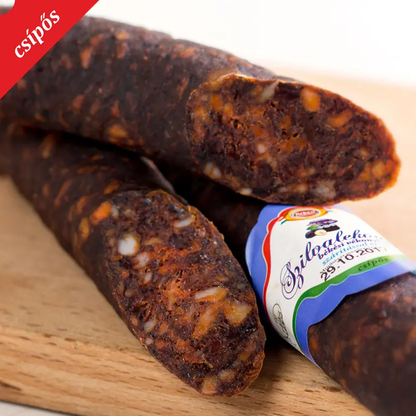 Békési Szilvalekváros Füstölt Kolbász
