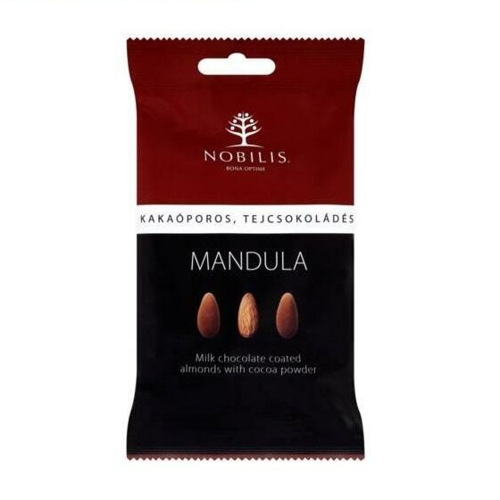 Nobilis Mandula Kakaóporos-Tejcsokoládés 100g