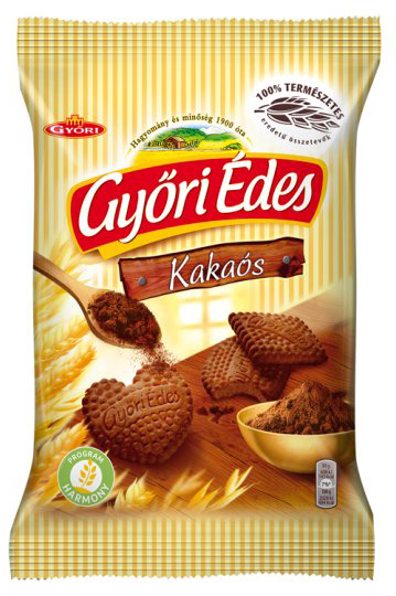 Győri Édes Kakaós Keksz 180g