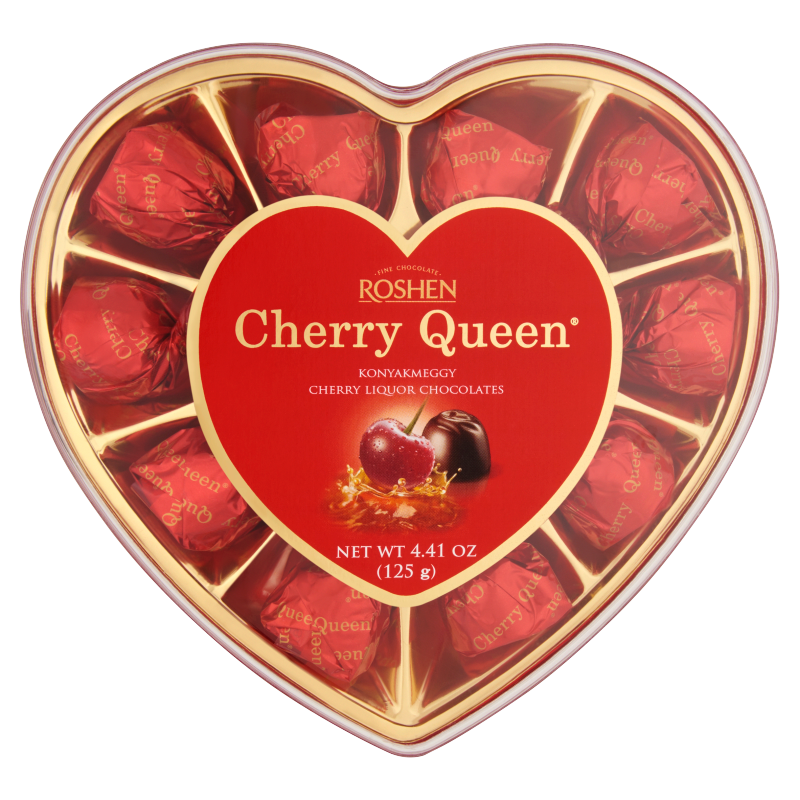 Cherry Queen Szív alakú konyakmeggy 122g