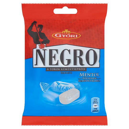 Győri Negro mentol 79g
