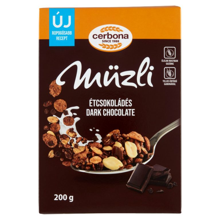 Cerbona étcsokoládés müzli 200 g